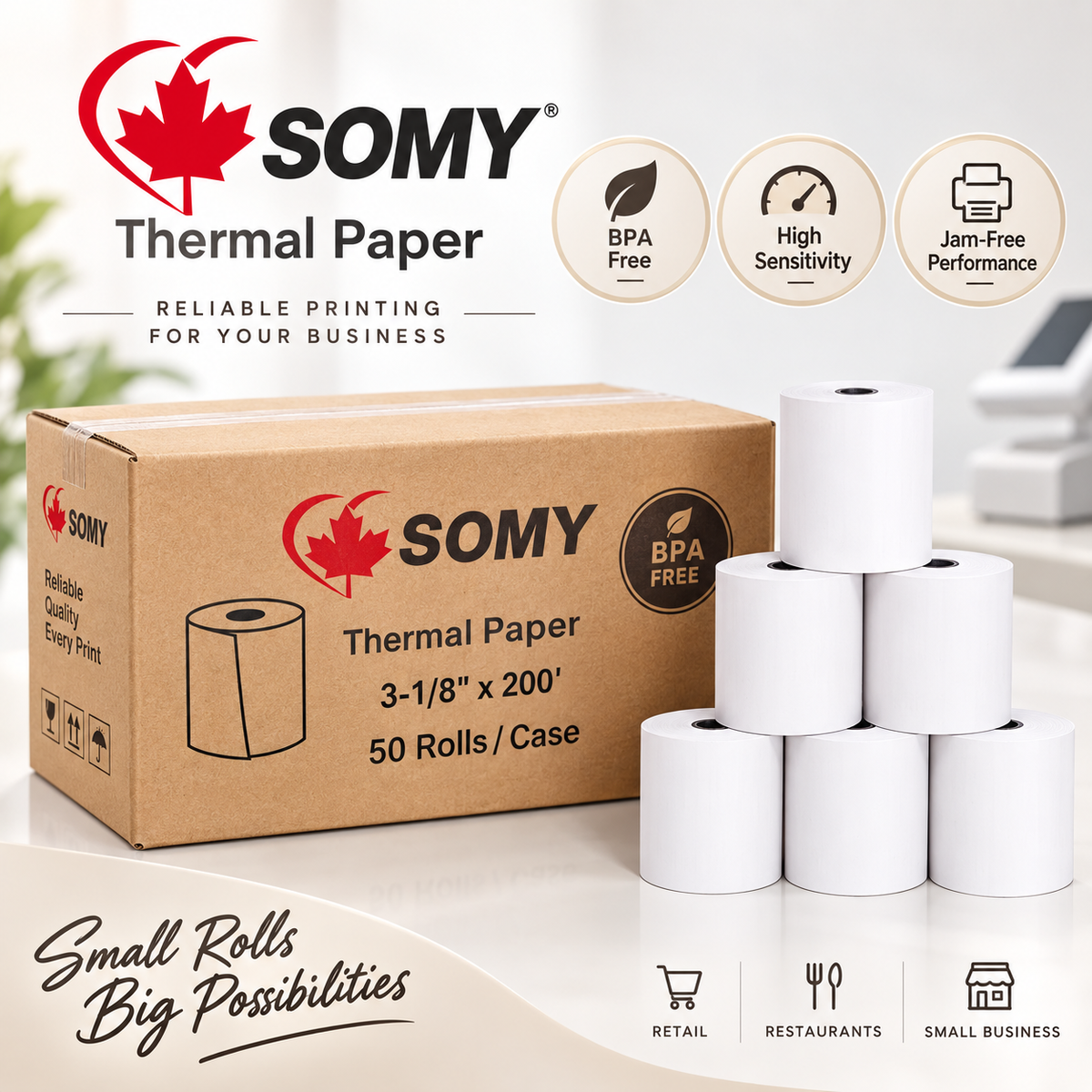 Paper Rolls & Print Paper
