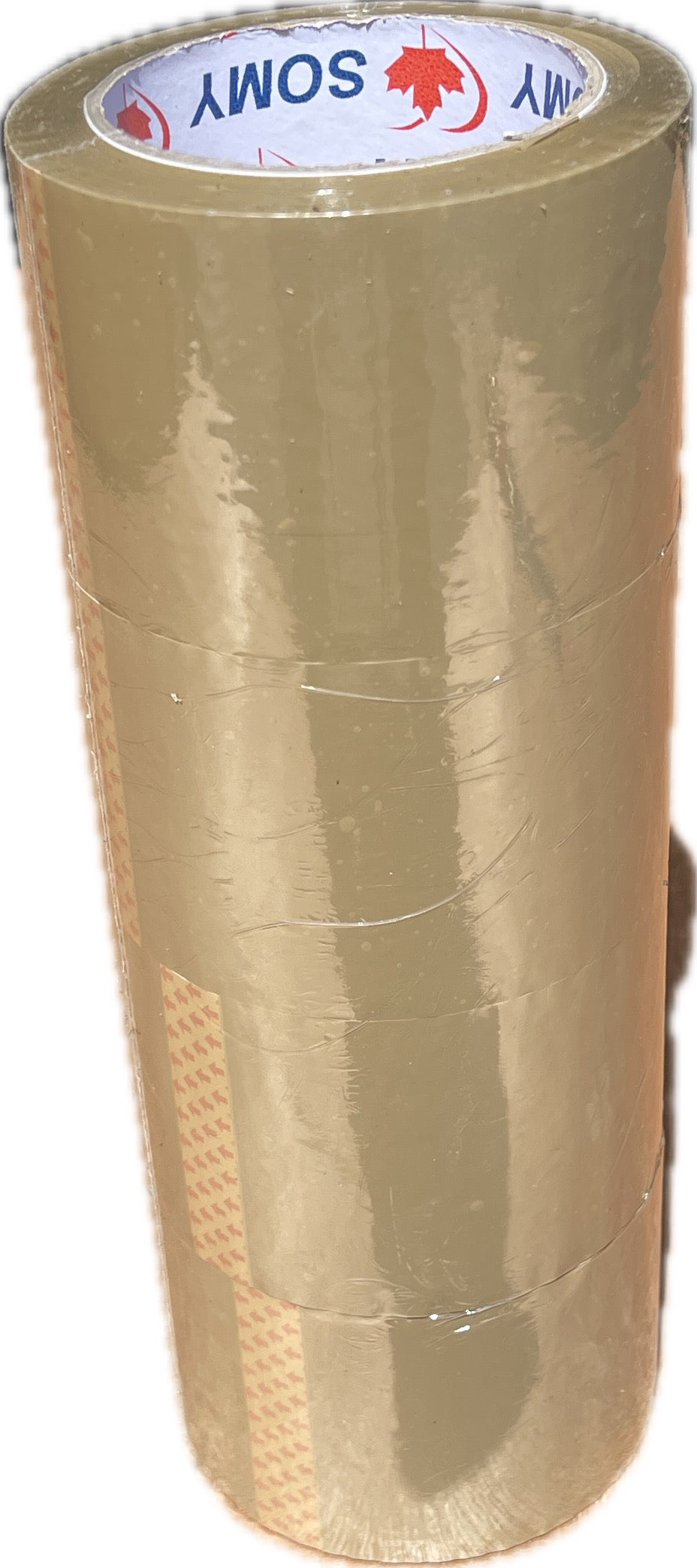 Brown Industrial Packing Tape – 3" x 110 Yards, 2 Mil, 24 Rolls/Box