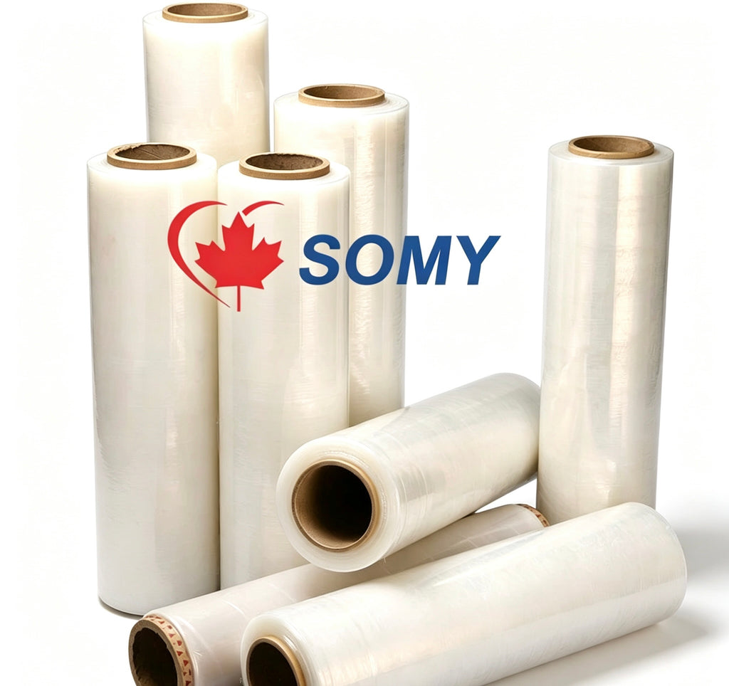 18" x 1,500' Stretch Film Wrap – 80 Gauge, 4 Rolls/Box