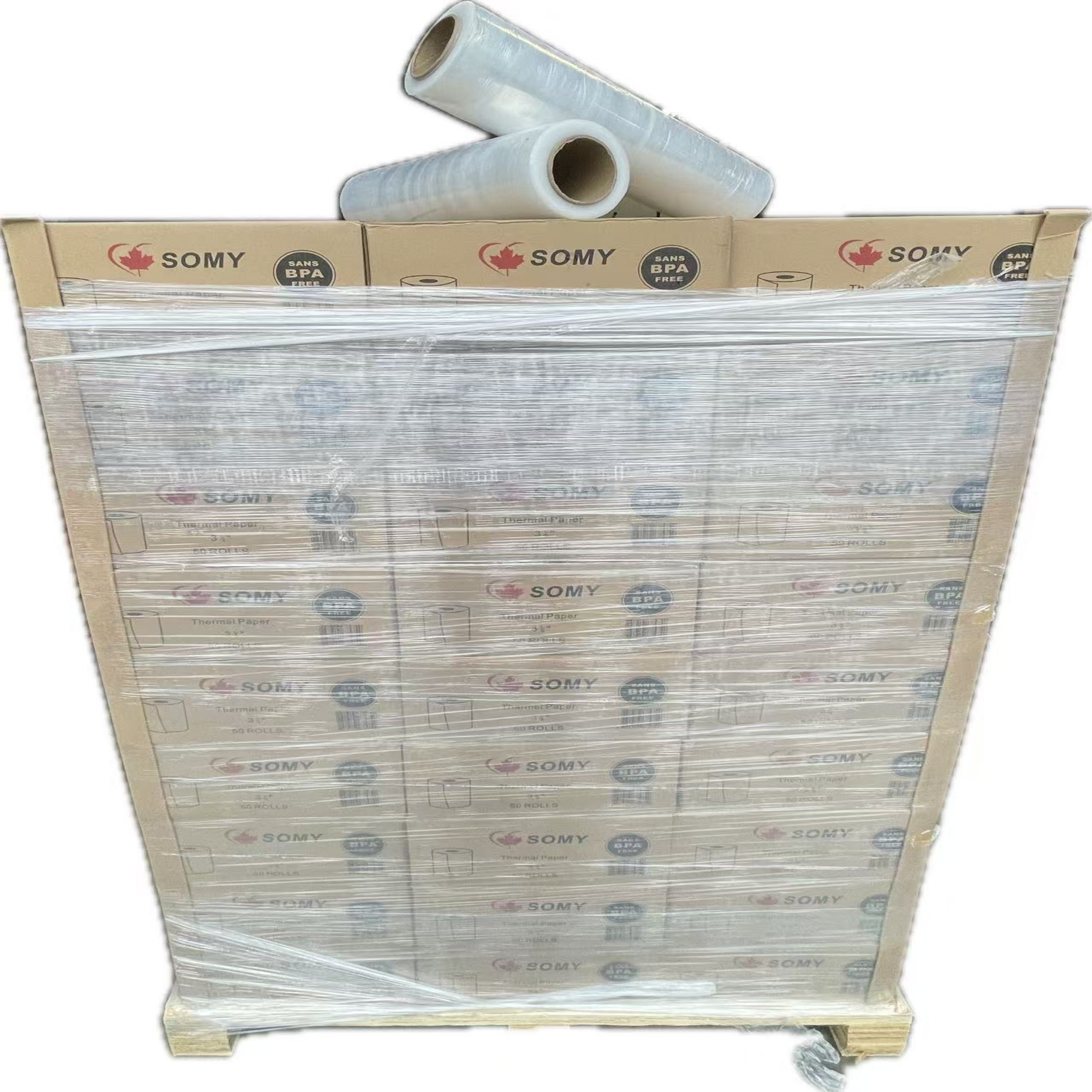 18" x 1,500' Stretch Film Wrap – 80 Gauge, 4 Rolls/Box