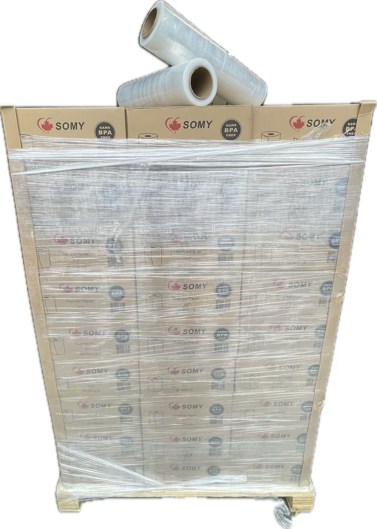18" x 1,500' Stretch Film Wrap – 80 Gauge, 4 Rolls/Box