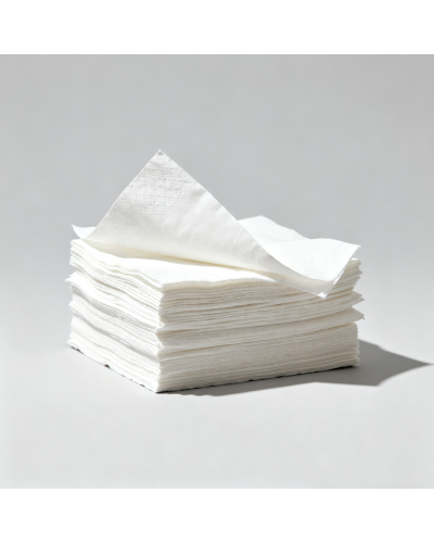 2-Ply Dinner Napkins – 15x17", 3,000/Case, Compostable & Recyclable