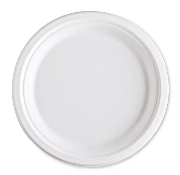 Round Biodegradable Disposable Plate - Case of 500