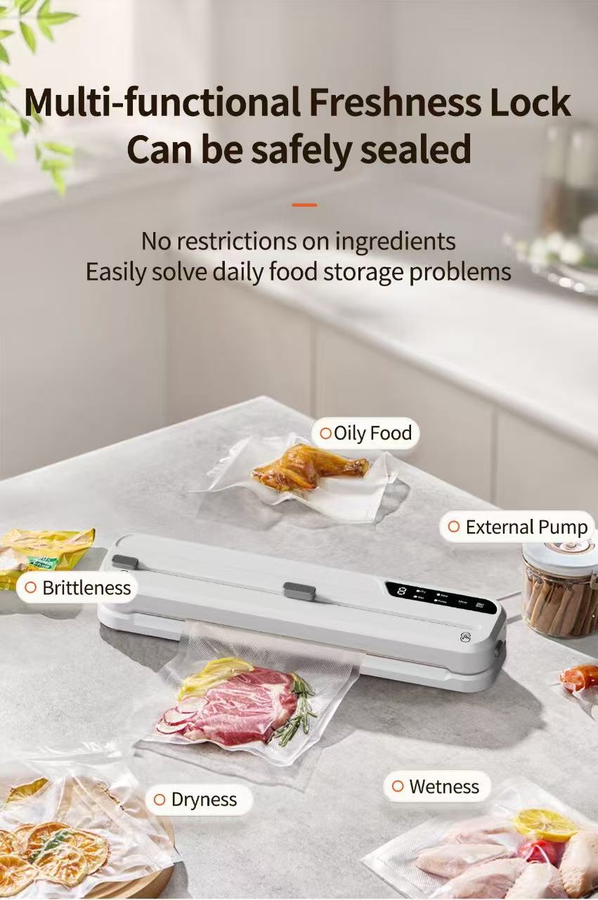 SOMY 7-in-1 Food Vacuum Sealer Machine – Compact, Powerful & Easy to Use