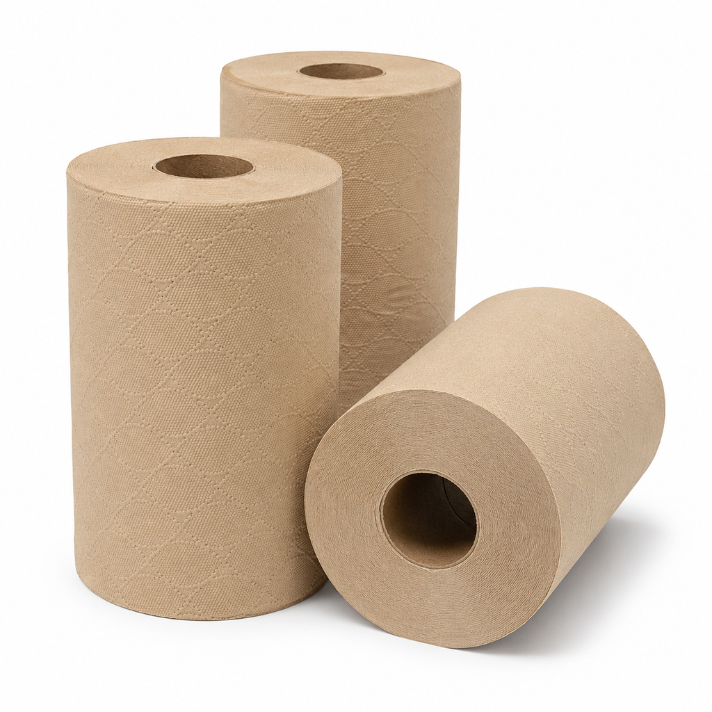 Paper Towel Roll – 7 7/8" x 600 ft, 12 Rolls/Case