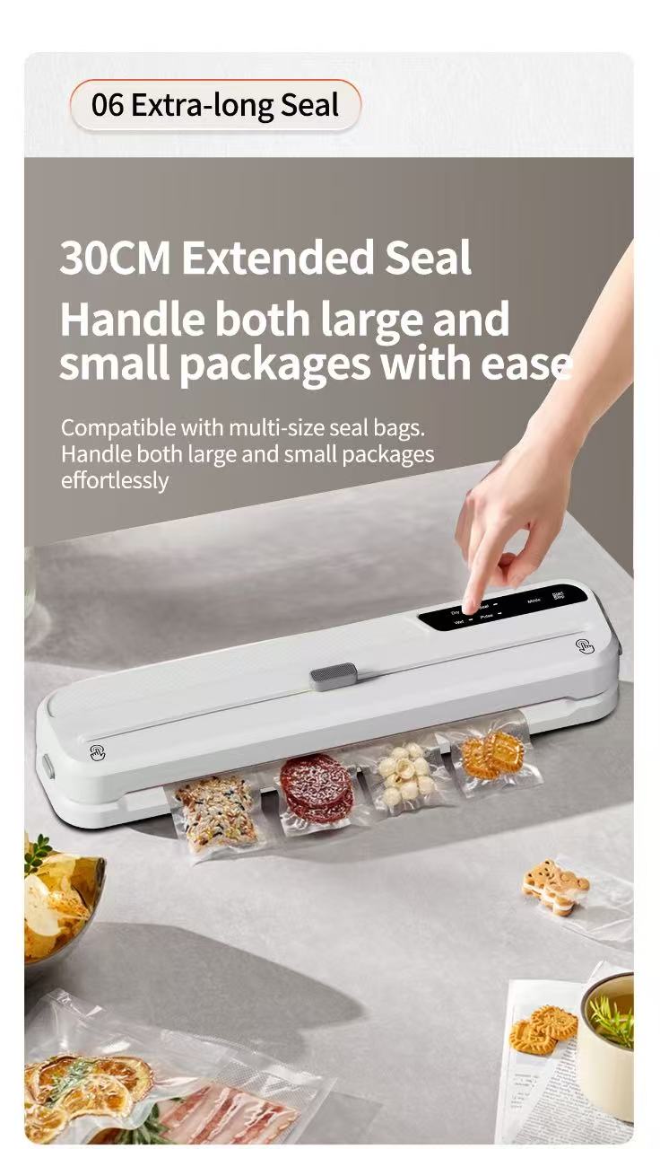 SOMY 7-in-1 Food Vacuum Sealer Machine – Compact, Powerful & Easy to Use