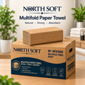 Multi Fold Hand Paper Towel – 16 Packs/Case, 250 Sheets/Pack (4,000 Sheets)