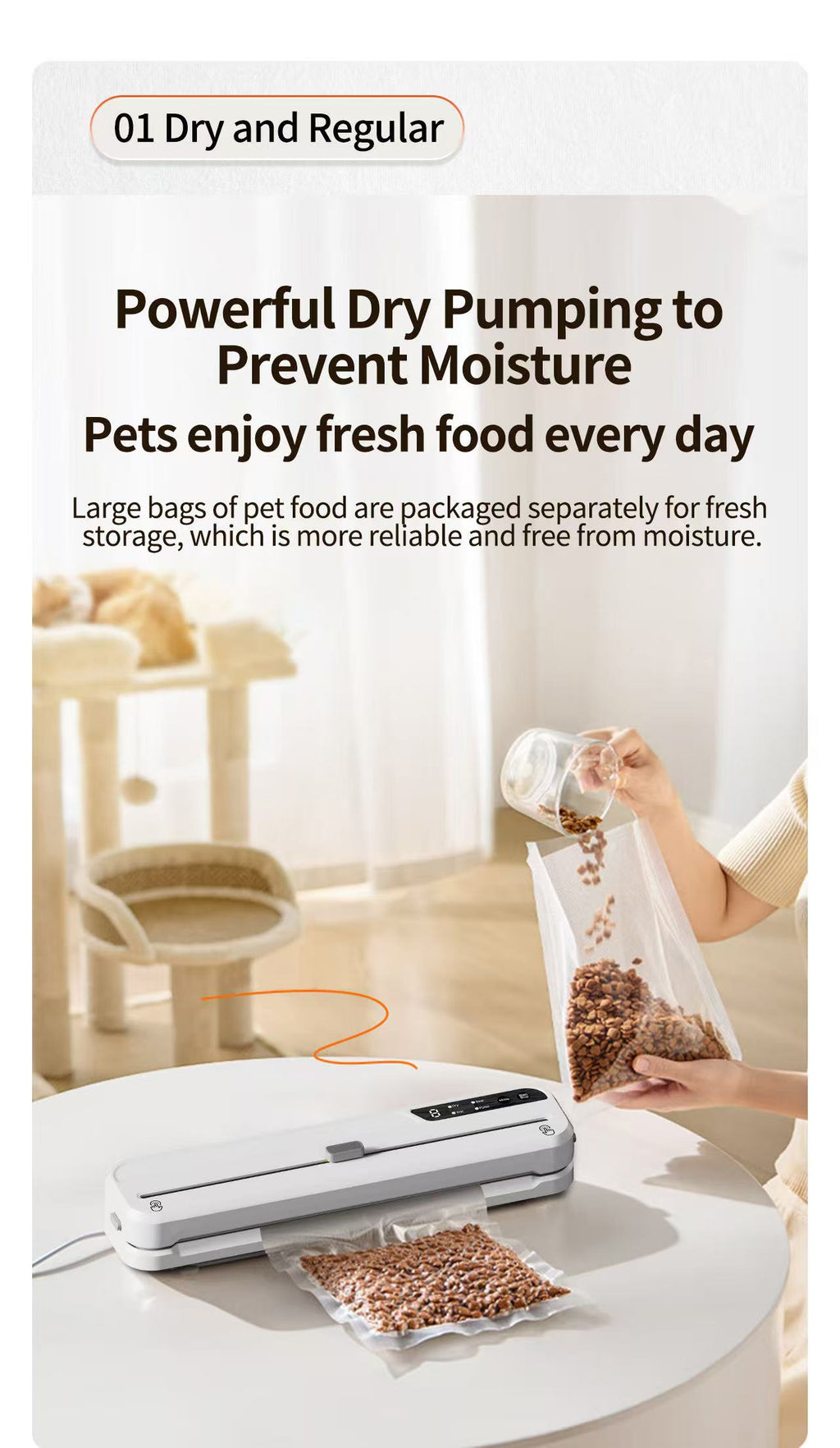 SOMY 7-in-1 Food Vacuum Sealer Machine – Compact, Powerful & Easy to Use