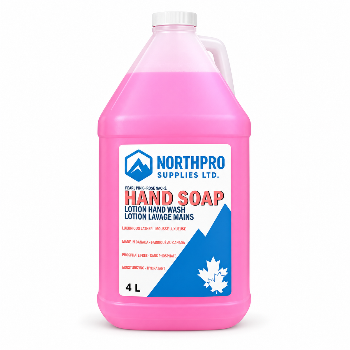 NorthPro Pearl Pink Hand Soap, 4 L