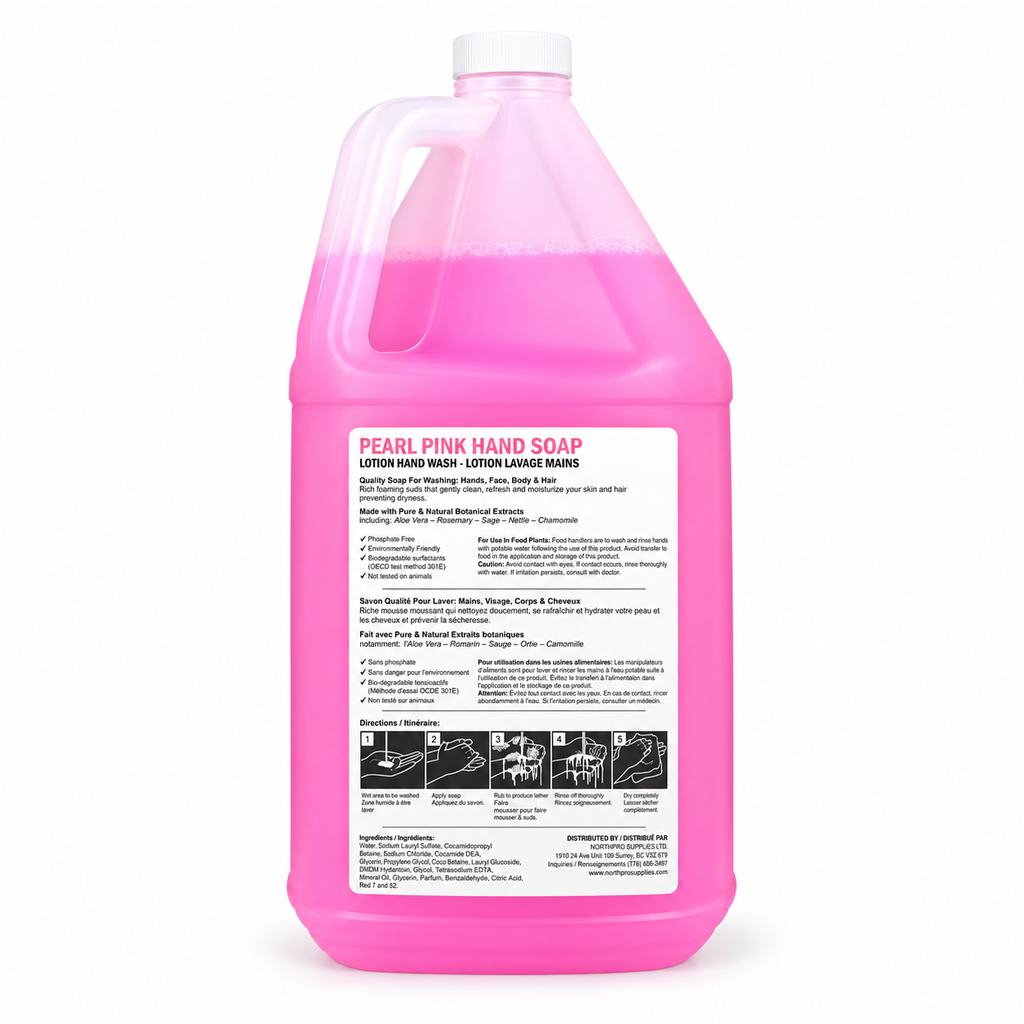 NorthPro Pearl Pink Hand Soap, 4 L