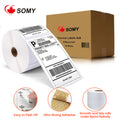 4" x 6" Thermal Shipping Labels – 250 Labels/Roll, 18 Rolls/Case