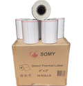 Canada Post RPO Shipping Labels – 2" Thermal, Waterproof, 605 Labels/Roll, 18 Rolls/Case