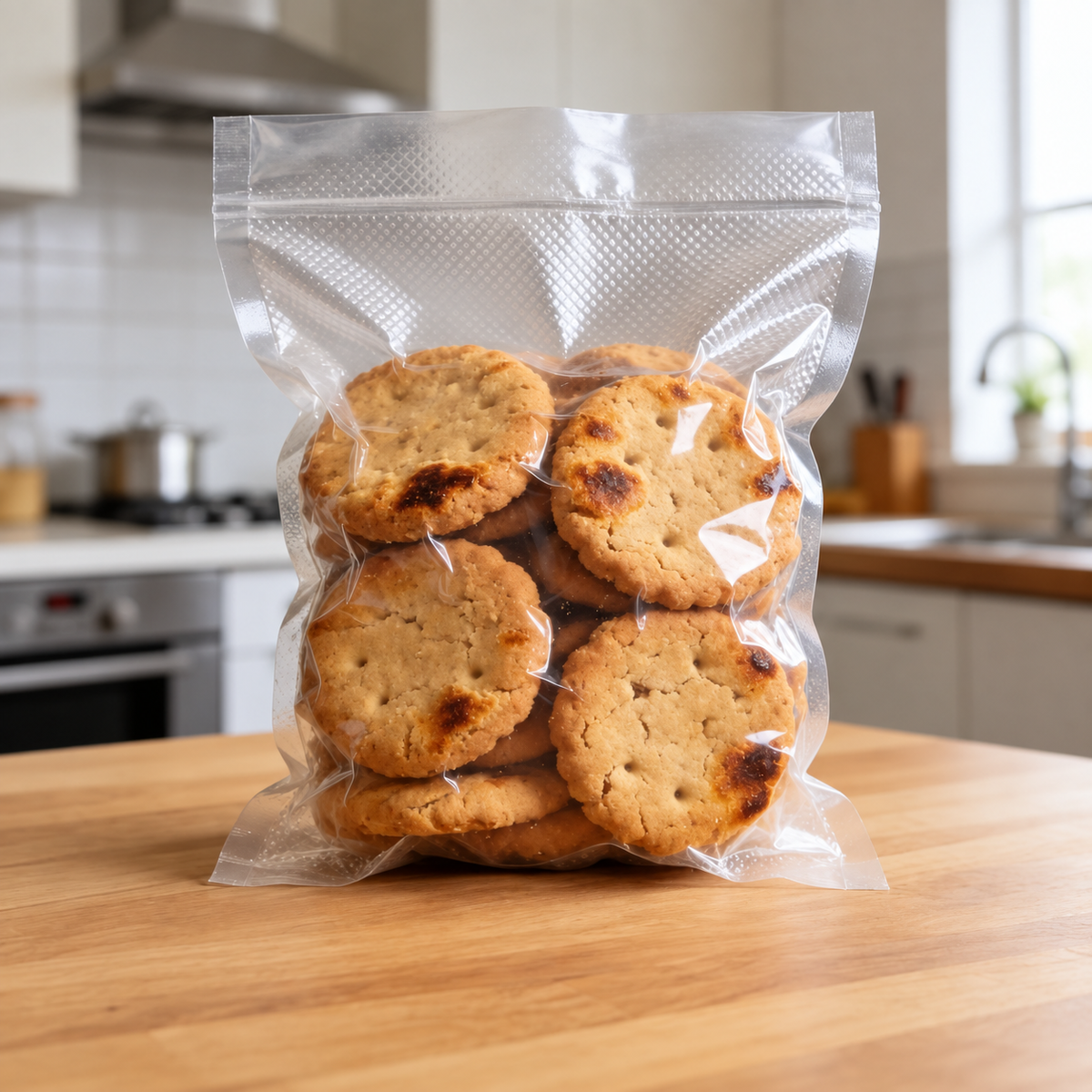 Vacuum Sealer Pre-Cut Bags 8" x 12" – BPA-Free, 7-Layer Heavy Duty | SOMY & FoodSaver Compatible