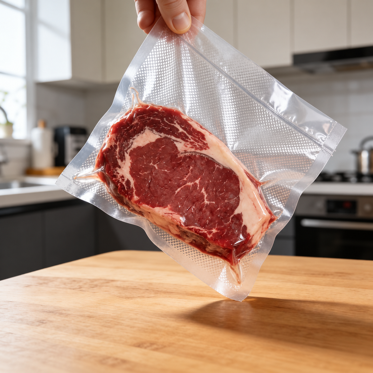 Vacuum Sealer Pre-Cut Bags 6" x 10" – BPA-Free, 7-Layer Heavy Duty | SOMY & FoodSaver Compatible