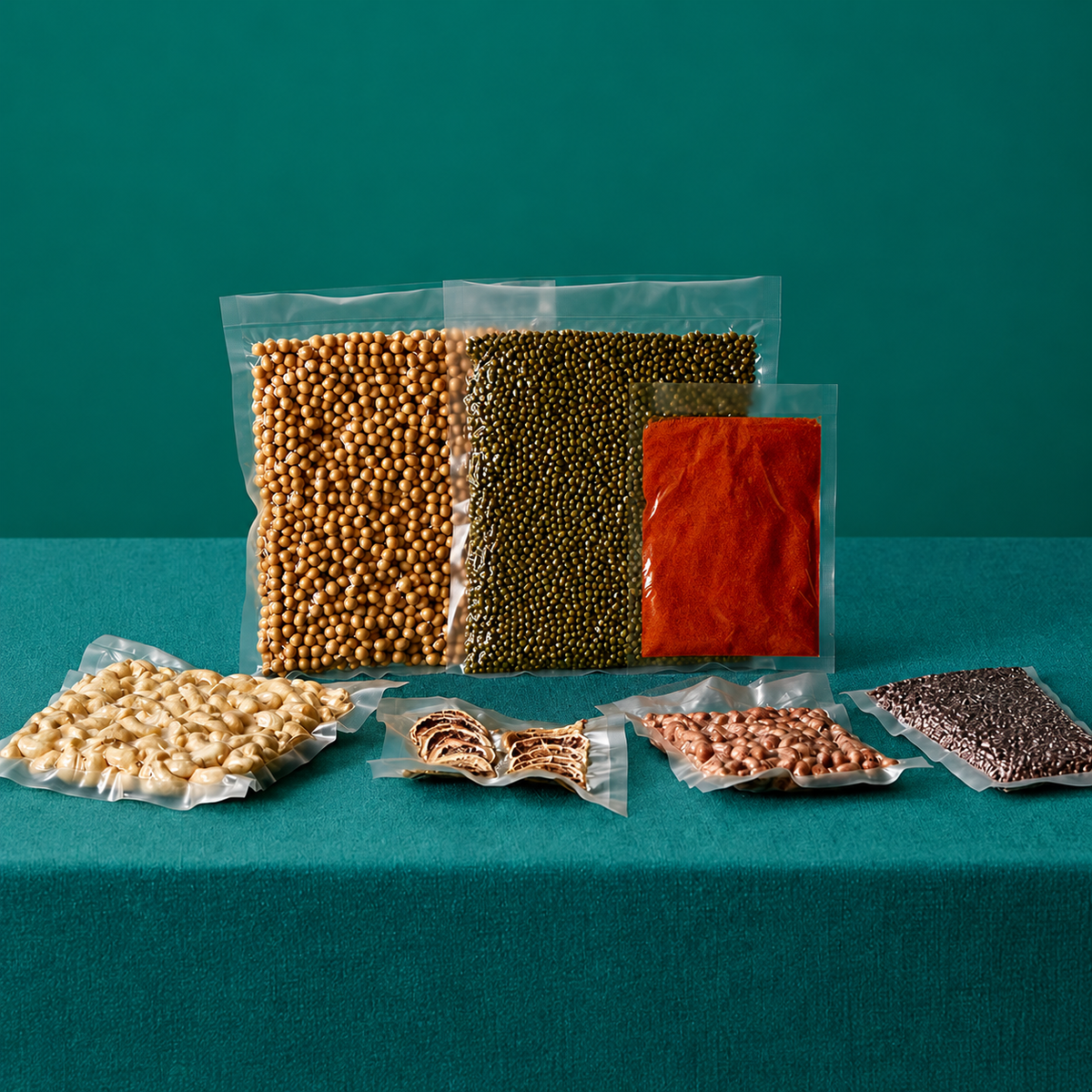 Vacuum Sealer Pre-Cut Bags 8" x 12" – BPA-Free, 7-Layer Heavy Duty | SOMY & FoodSaver Compatible